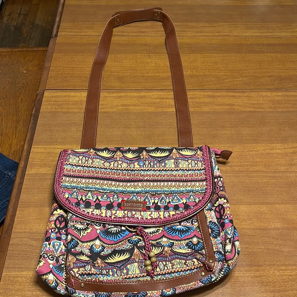 Sakroots Convertible Backpack/ Cross Body Bag Very … Gem